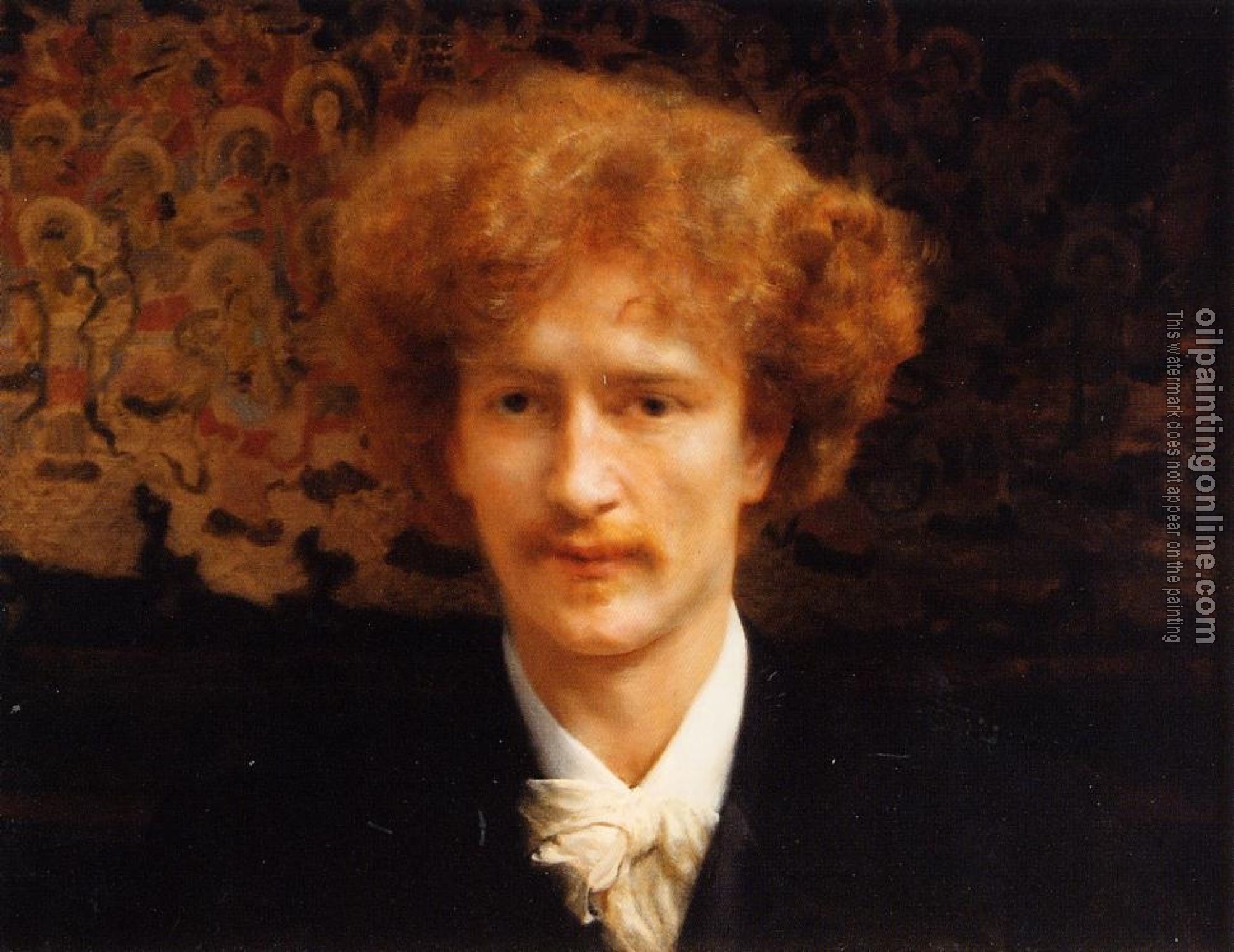 Alma-Tadema, Sir Lawrence - Portrait of Ignacy Jan Paderewski